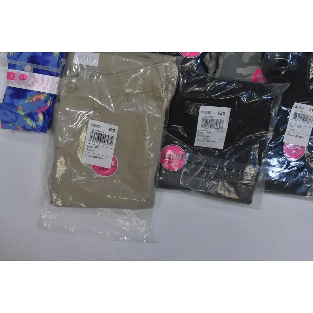 The Children's Place Bulk Lot Of 22 Girls Size Small 6/7 Mix Season Tops Bottoms